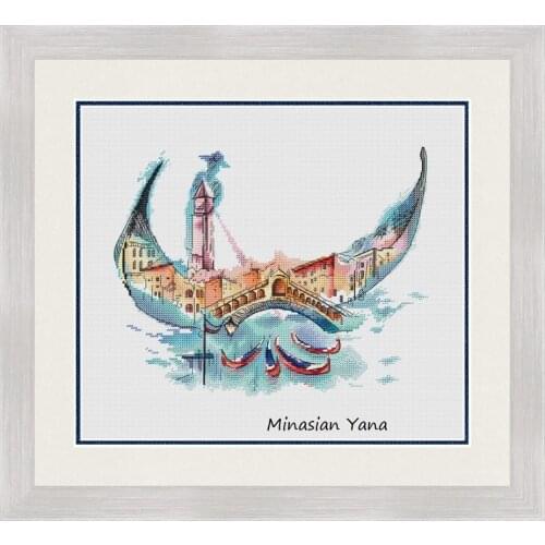 Decoration Home Decor love city new Craft Christmas Cross Stich Set NO Hoop Counted DIY Cross Stitch Kit Painting