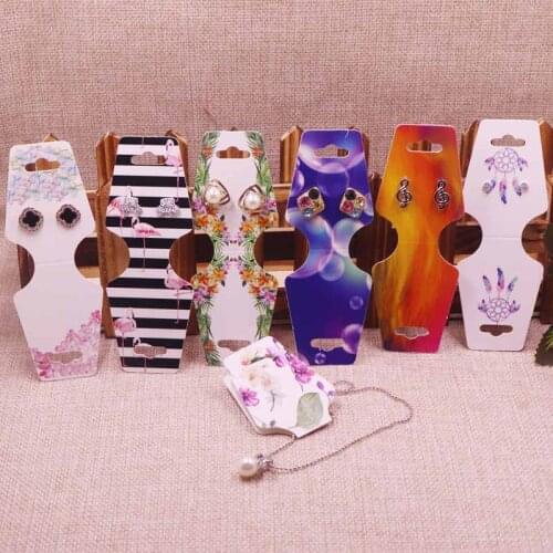 Hot Sale 2018 New Diy 200pcs Necklace Card size 12x4.5cm Custom Your Logo Cost Extra Minimum QTY Need Meet Our requirment