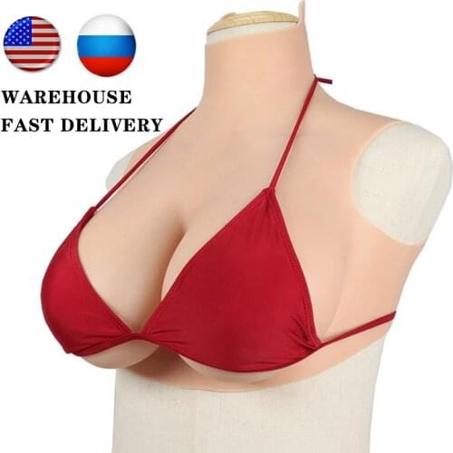 Men Wear Fake boobs Artificial Silicone Breast Forms For Shemale Trandsgender Crossdresser Drag Queen Cosplay Costumes Power Be