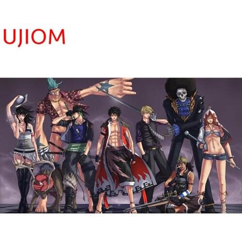UJIOM ONE PIECE Air Conditioning Refrigerator Computer Decor Poster Living Room Decoration Bedroom Accessories Wall Stickers
