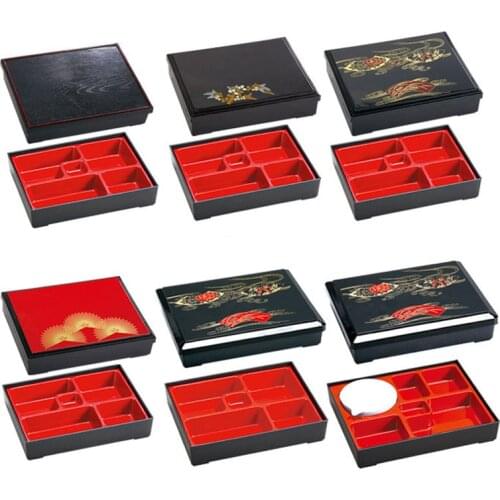 Bento Box Japanese Lunch Boxes Rice Sushi Catering Food Storage Container Compartments Portable Bento Box bento food container