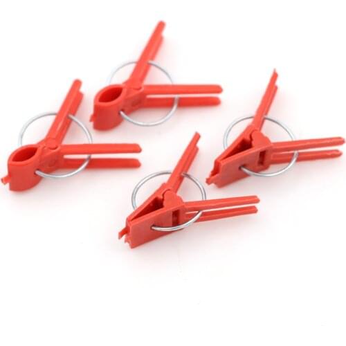 100pcs Garden Vegetable Flower Tomato Vine Bushes Plants Durable Plastic Grafting Clips