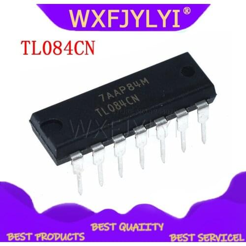 10PCS TL084CN DIP14 TL084 DIP 084CN DIP new and original IC
