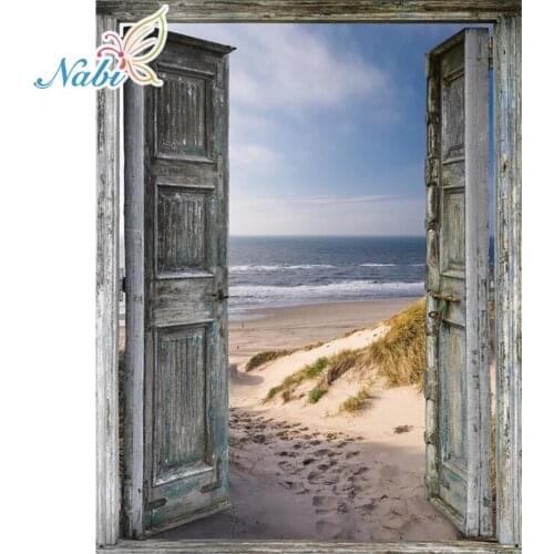 5d diy diamond painting Door full square Diamond embroidery houses - diamond mosaic new arrivals 666DD