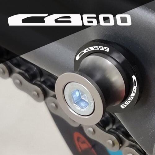 8MM Motorcycle stands screws Swingarm Spools slider for Honda CB599 CB600 HORNET 1998 1999 2000 2001 2002 2003 2004 2005 2006