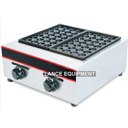 Free shipping GAS two pan octopus balls/ Octopus Balls Machine/ Octopus balls machine on sale