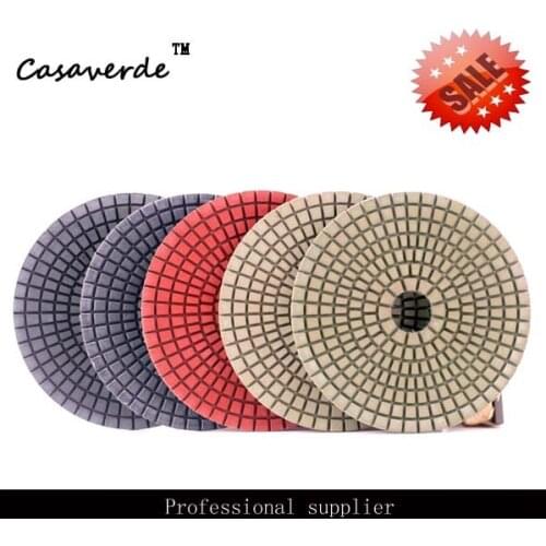 DC-ACCPP02 Premium 4 inch diamond wet polishing pads for granite