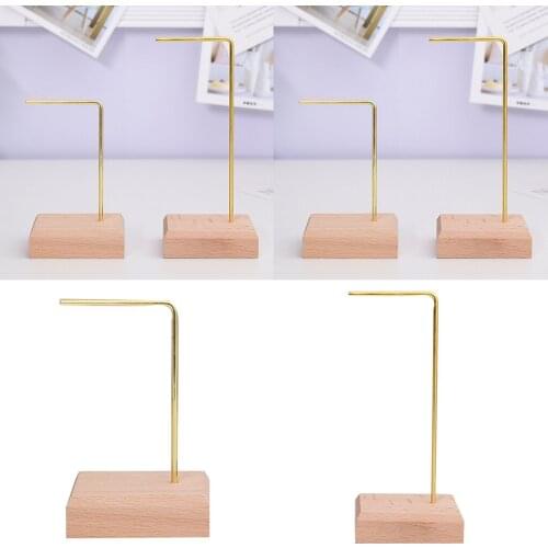 Rings necklace holding and displaying your jewelries Ear Stud Show Holder Jewelry Organizer Necklace Rings Stand Rack Girl Gift