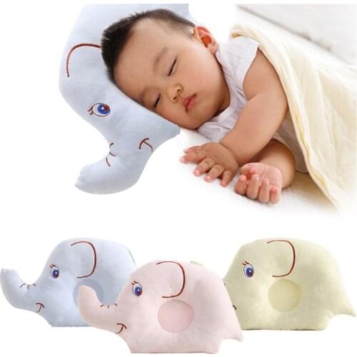 Baby Nursing Pillow Infant Newborn Sleep Support Concave Anti-rollover Cartoon Pillow Printed Shaping Cushion Prevent Flat Head