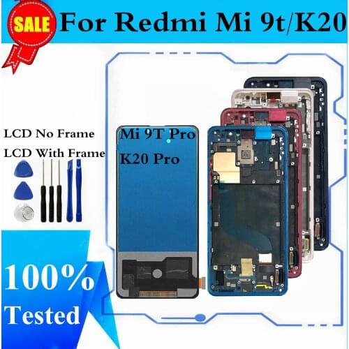 For Mi 9T Pro LCD For Redmi K20 Pro LCD Display Touch Screen Digitizer Parts For Xiaomi9T Mi9T Pro Redmi K20 LCD Display Replace