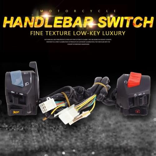 Headlight High Light Left Right Turn Signal Horn Lgnition Start Switch handle Button Assembly For HONDA CB400 VTEC 1992-2008
