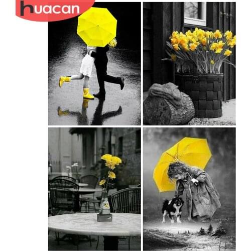 HUACAN 5D Diamond Painting Full Square Scenery Diamond Embroidery Home Decoration New Arrival Diamond Art