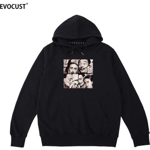 Salvador Dali art funny Hoodies Sweatshirts men women unisex Cotton