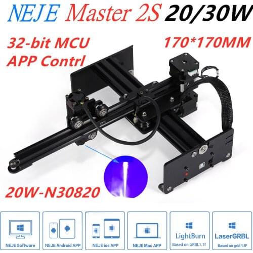 NEJE Master 2 20W desktop Laser Engraver and Cutter - Laser Engraving and Cutting Machine - Laser Printer - Laser CNC Router