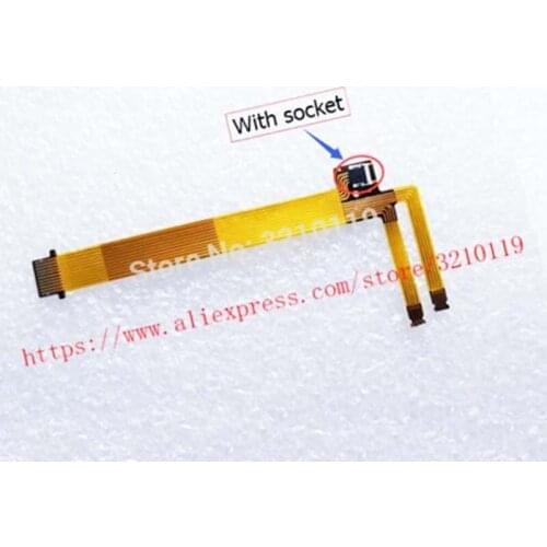 New Lens Aperture Shutter Flex Cable For NIKON J1 NIKKOR 10-30 mm 10-30mm 1:3.5-5.6 VR J1 J2 J3 V1 V2Repair Part with socket