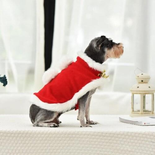 Christmas Pet Clothes French Bulldog Dog Costume Christmas Decoration Pet Pug Pets Medium Puppy Dogs Clothing New Year 2021
