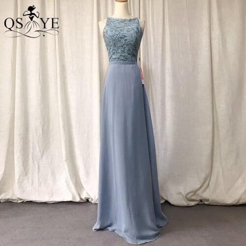 Grey Prom Dresses Gray Lace Evening Gown Spaghetti Straps Prom Gown Chiffon A Line Girl Tiny Belt Sash Princess Dress Vestido