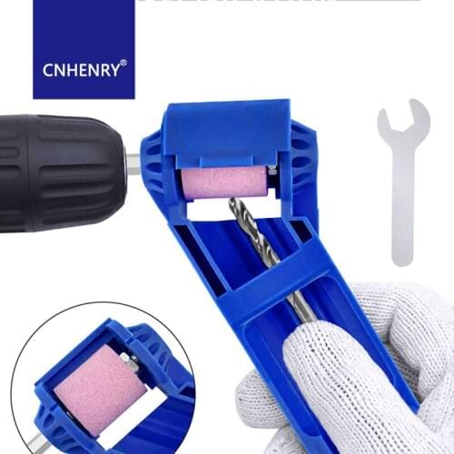 Drill Bit Sharpener Corundum Grinding Wheel Polishing Sharpener 2.0-12.5mm Drill Bit Sharpener Drill Polishing Tool