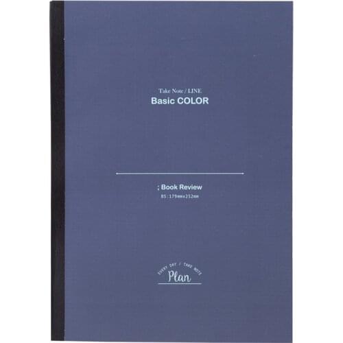 DL Effective WB580-03 simple style notebook Notepad student diary binding the soft copy Teaching equipment for office supplies