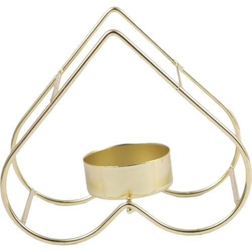 1 x Heart Shaped Tealight Tea Light Holder Holders Decorative Candles Holders