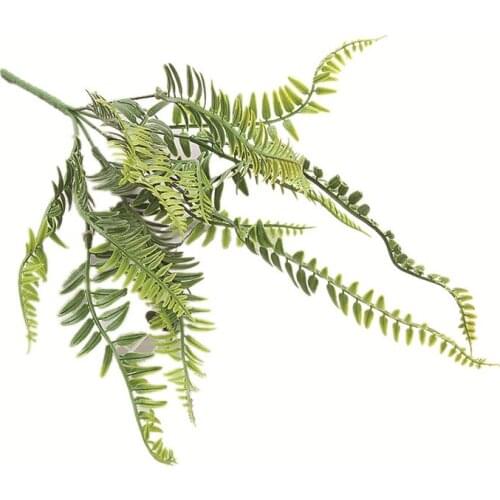 1Pcs Artificial Persian leaf Plants Pretty Fake Lifelike Plastic wedding background decorations Lysimachia Fern floral decor
