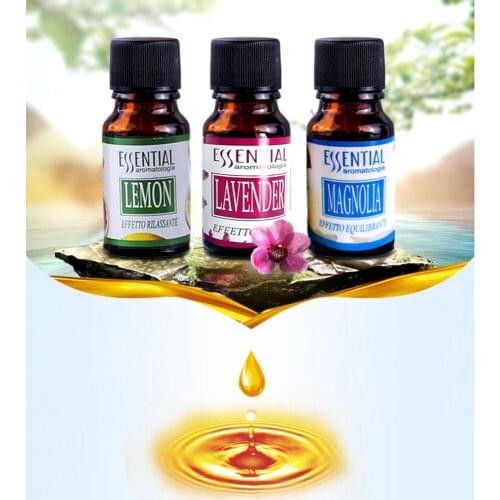 12 Bottles 10ml Aromatic plant single aromatherapy essential oil Water Soluble Natural Herbs For Spa humidifier choose