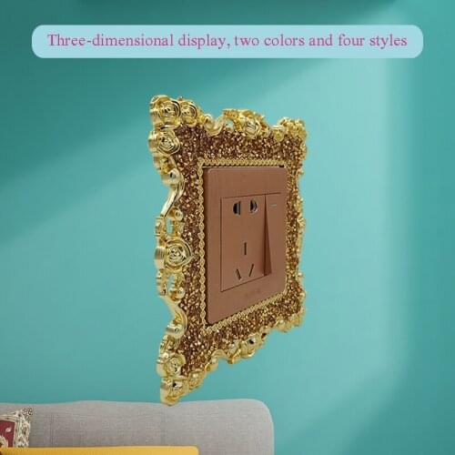 2021 new switch sticker-switch protection sticker bedroom childrens room switch protection cover wall decoration cover