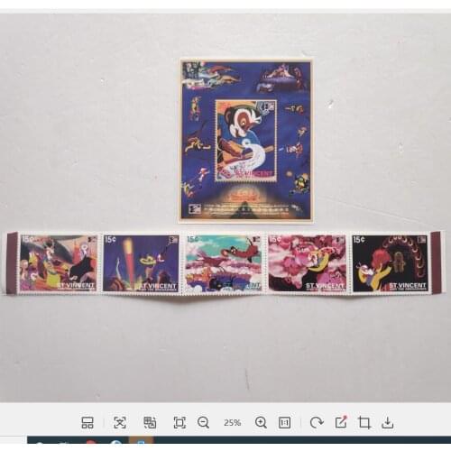 6PCS Journey to the West China Post Stamps Postage Collection