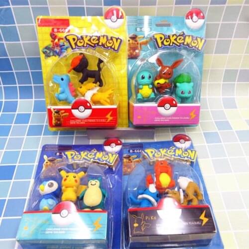 Anime Pokemon Pikachu Three-in-one Eraser DIY Assembled Eraser Stationery Office Supplies School Painting Cute Childrens Eraser