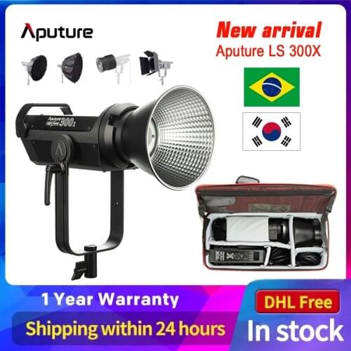 Aputure LS 300X 300d led light Bi-Color 2700K-6500K tunable V-mount plante White Point Bowens mount pk aputure 300d led light