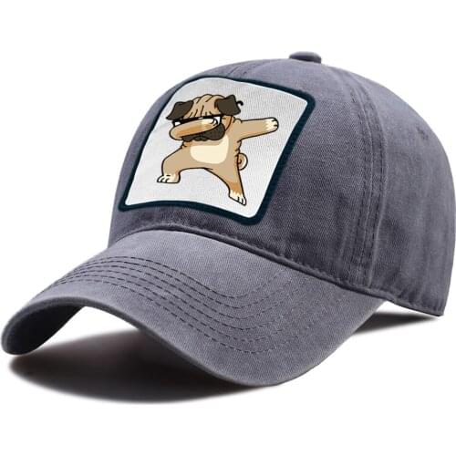 Outdoor Snapback Cap Adjustable Hip Hop Unisex Baseball Caps Breathable Harajuku Dog Cartoon Hat Casual Women Men Baseball Hats