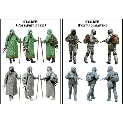 Biochemical group of 2 people need to assemble and paint by themselves 1:35