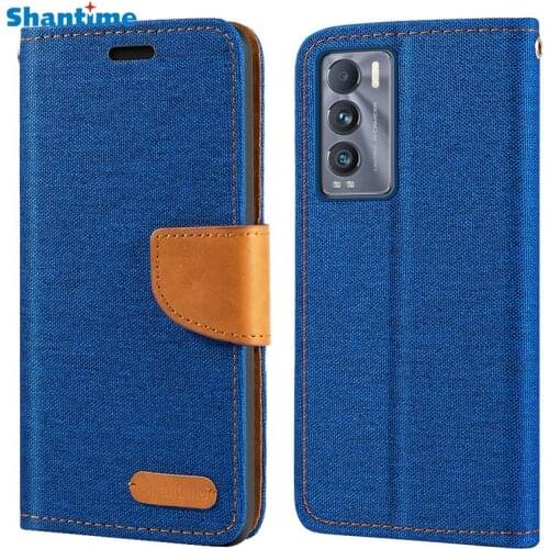Oxford Leather Wallet Case For OPPO Realme GT Master Explorer Edition With Soft Back Cover Magnet Flip Case For Realme GT River