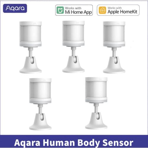 Aqara Human Body Sensor Smart body Movement Motion Sensor Wireless ZigBee Connection holder Light For Xiaomi mijia smart home