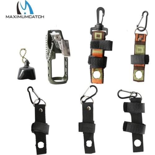 Maximumcatch Fishing Floatant Bottle Holder Ultralight Aluminum/Cloth Fly Fishing Tools