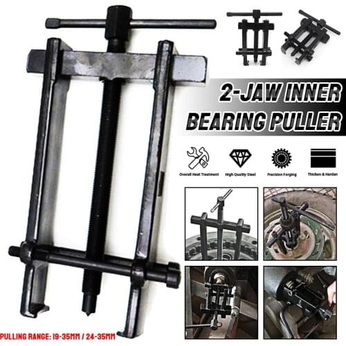 High Quality Carbon Steel 2-jaw Inner Bearing Puller Gear Extractor Heavy Duty Automotive Machine Tool Kit Car Repair Tools