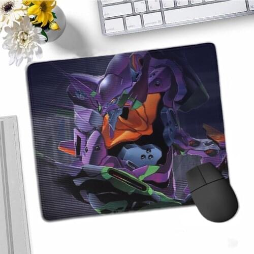 Eva Evangelion 24x20cm Cute Desk Mats Kawaii Mouse Pad Gaming Writing Desk Mat Keyboard Mats for Office Home Computer Mousepad