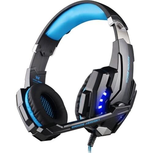 G9000 Gaming Wired Headphones with Mic Stereo High Precision Glaring Led Lights Headset Audio Mp3 Earphones for Gamer