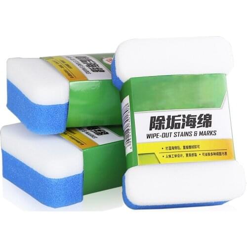 Remove dirt sponge Square car wash cotton Multifunctional cleaning sponge Car beauty tools 3 pieces / pack