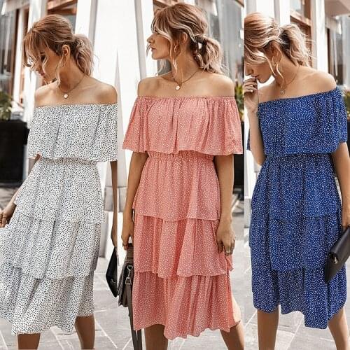 HOXIXIB Women's Beach Sundresses