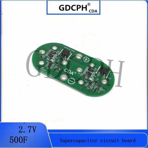 Ultracapacitor group 5.4V 250F storage capacitor 2.7V500F Farad capacitor equalizer plate