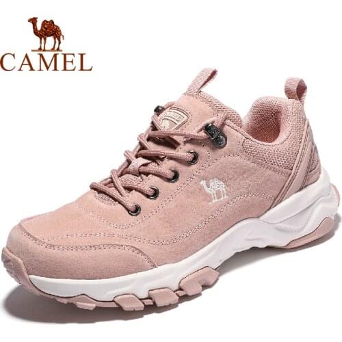 CAMEL Women Men Shoes Outdoor Autumn Winter Fashion Hiking Shoes Womens Shoes Non-slip Wear-resisting Mountain Climbing Shoes