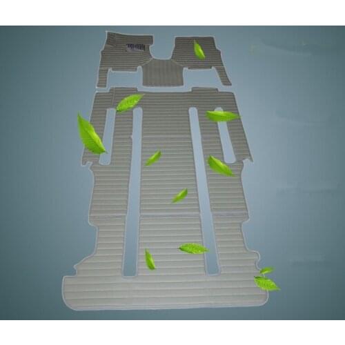 Newly! Custom full set car floor mats + trunk mat for KIA Carnival 7 8 seats 2014-2004 waterproof car carpets for Carnival 2009