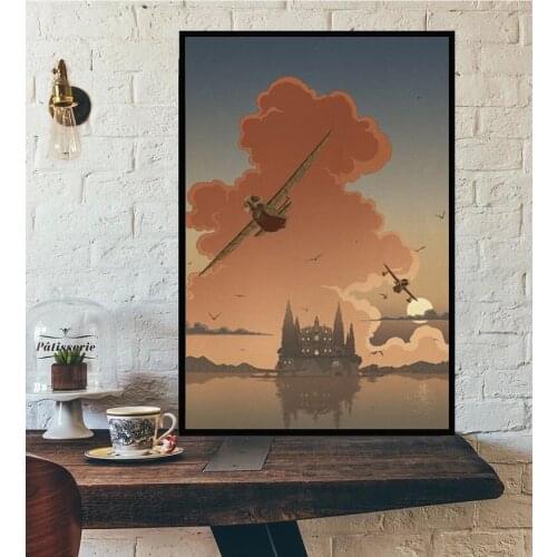 Nordic Style Famous Cartoon Movie Canvas Painting Wall Art Nordic Posters and Prints Wall Pictures for Living Room Decoration