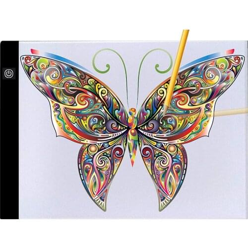 Ultrathin 23.5x33.5 A4 LED Light Tablet Pad EU/AU/US/USB Plug Diamond Embroidery Diamond Painting Accessories Cross Stitch tool