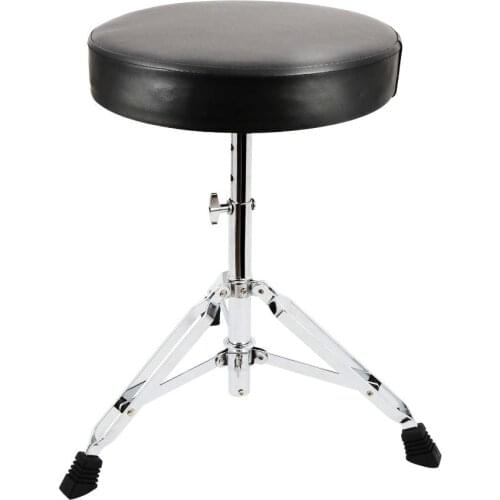 Universal Drum Throne Padded Drum Seat Portable Height Adjustable Drumming Stools for Kids & Adult