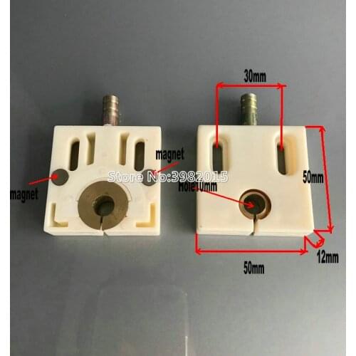 Water Jet Panel Water Board With Magnet W50*L50mm*Hole 10mm for WEDM Wire Cutting Machine