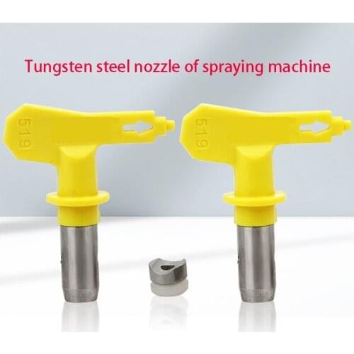 Tungsten steel Nozzle of Spraying machine 211/313/411/513 Full set of Spray nozzles For High pressure Airless spraying machine