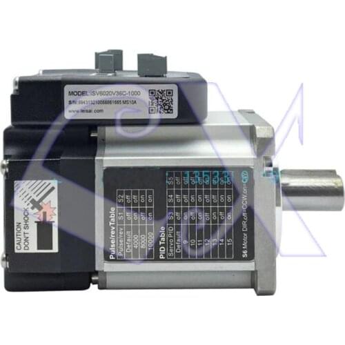 Leadshine ISV6010V36C-1000 Integrated servo motor 100W 36VDC Servo Motor 3000 RPM Speed CNC servo motor encoder 1000 line