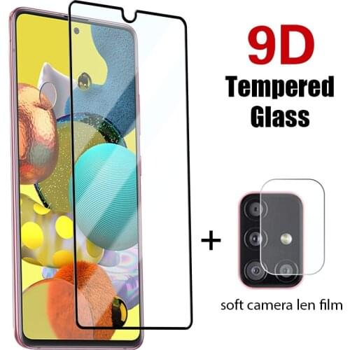 2IN1 Tempered Glass For Samsung Galaxy S21 Plus S 21 Screenprotector Camera lens for Samsung A22 A32 Screen Protectors film Glas